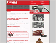 Tablet Screenshot of davieshardware.com